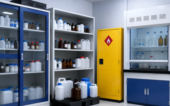 laboratory chemicals storage